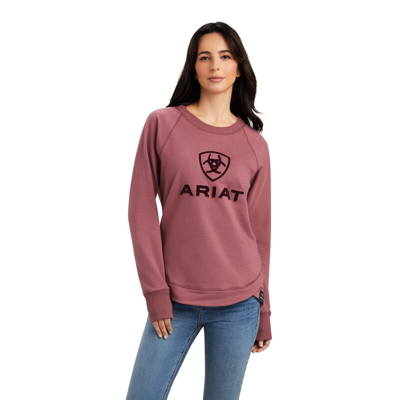 Ariat Benicia - Naisten Pinkki Collegepaita ( PJXUNR-516 )